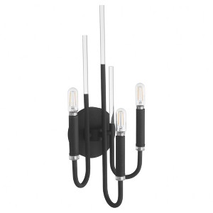 Quorum Lighting Summit 3 - Light Sconce in  Textured Black - 1 of 1