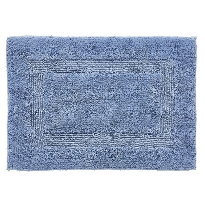 Lux Premium 100% Cotton Ultra-Soft Reversible Bathroom Rug-Durable Tufted Weave, Highly Absorbent Solid Pattern for Multipurpose use
