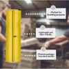 PSBM 4 Rolls Tinted Yellow Hand Pallet Stretch Wrap, 18 in. x 1500 Ft. x 47 Gauge - 4 of 4