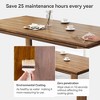 Luck Live 62.99 in. medieval modern style dining table - 4 of 4