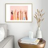 Nadja Peace Metal Framed Art Print - Deny Designs - 2 of 4