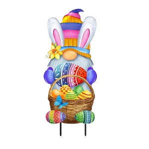 Briarwood Lane Metal Art 24x21.5 Easter Egg Gnome For Easter Metal Art - 1 of 2