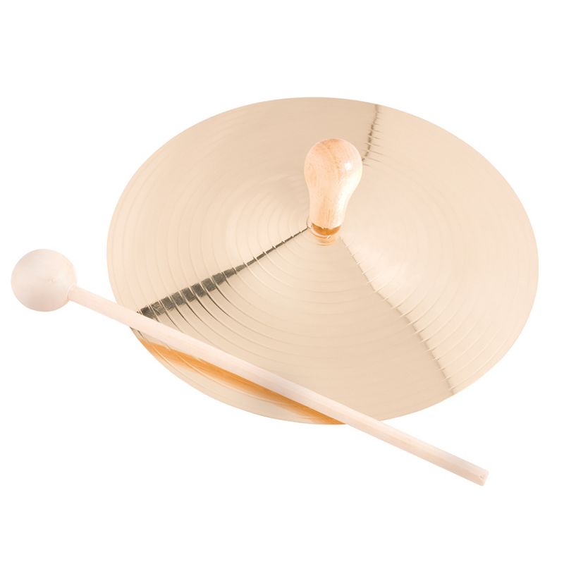 Westco Educational Products Single 6" Cymbal with Mallet, 1 of 4