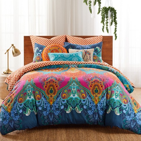 Levtex Home - Grandiflora Quilt Set - Full/Queen Quilt + Two