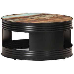 vidaXL Coffee Table Multicolor Solid reclaimed wood Medium Coffee Table - 1 of 1