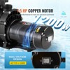 VEVOR Above Ground Pool Pump, 1.5 HP, 100 GPM Single Speed Swimming Pool Pump, 110V/240V 3450 RPM 50.9 ft Max Head Pool Pump - 4 of 4
