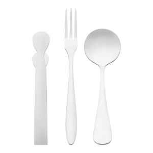 REGALWOVEN 12 Piece Stainless Steel Mirror Polished Silverware Set Flatware - 1 of 4