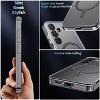 Reiko 2-in-1 HD Transparent Carbon Fiber Pattern Magnetic Shock-proof Phone Cover for Samsung Galaxy S24 - 2 of 2