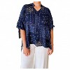 Women's Boho Paisley Top - Plus - reneec. - 3 of 4