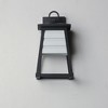 Maxim Lighting Shutters 1 - Light Wall Light in  White/Black - 3 of 3
