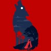 Men's Design By Humans Walking in the dark By StevenToang T-Shirt - 2 of 4