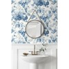 NextWall Bluestone Watercolor Flower Peel and Stick Wallpaper - 4 of 4