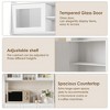 COZONY Kitchen Pantry Cabinet with LED, Buffet Cabinet with Countertop, 3 Drawers & Adjustable Shelves, Tall Sideboard Hutch for Dining Room - 4 of 4