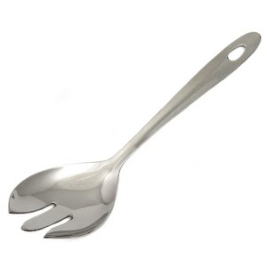 Chef Craft 9.5" Stainless Steel Salad Server Spoon with Sleek Mirror Finish - 1 of 3