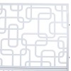 Okak Modern Outdoor Privacy Screen with Abstract Loop Shape Design, Patio Privacy Screen with Metal Stand, Outside Lattice Panels for Lawn - 4 of 4
