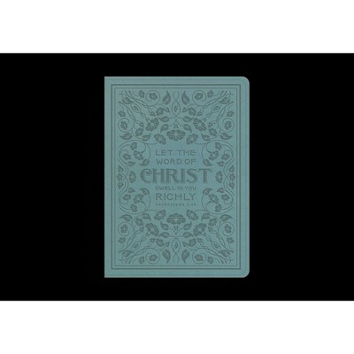 ESV Illuminated(tm) Bible, Art Journaling Edition (Trutone, Paris Sky, Colossians 3:16 Design) - (Leather Bound)