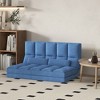 NicBex Bean Bag Chair with Adjustable Backrest and Headrest Convertible Floor Chair Lazy Sofa Chair with 2 Pillows for Living Room, Bedroom - 2 of 4