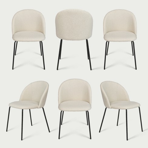 Beige chair 2025 with black legs