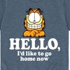Boys' - Garfield - Hello Go Home Now Short Sleeve Graphic T-Shirt - 2 of 4