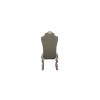St of 2 22" Dresden PU Dining ChairsVintage Bone White - Acme Furniture - 3 of 4