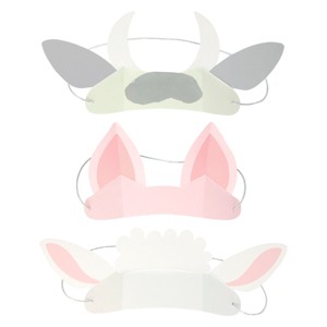 Meri Meri On The Farm Animal Ears (Pack of 8) - 1 of 4