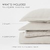 Cloud Weave Textured Comforter Set, Plush All-Season Down Alternative, Ultra Soft, 3-Piece Set - Becky Cameron - 4 of 4