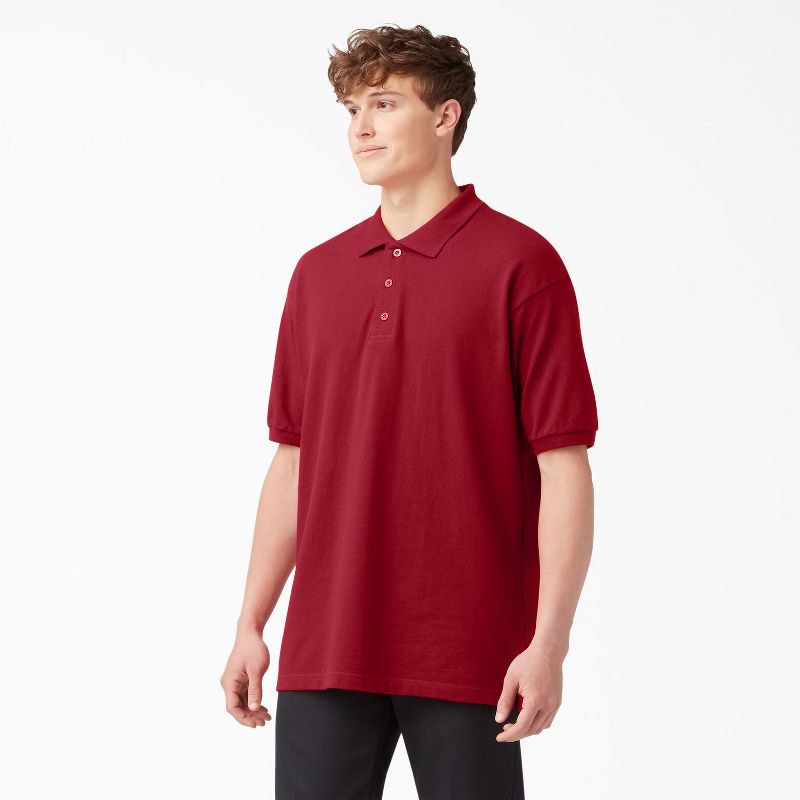 Dickies Adult Size Piqué Short Sleeve Polo, 1 of 2