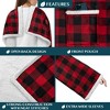 PAVILIA Wearable Blanket with Sleeves for Women Men Adults, Warm Soft Plush Snuggle Pocket Sleeved TV Throw - 3 of 4