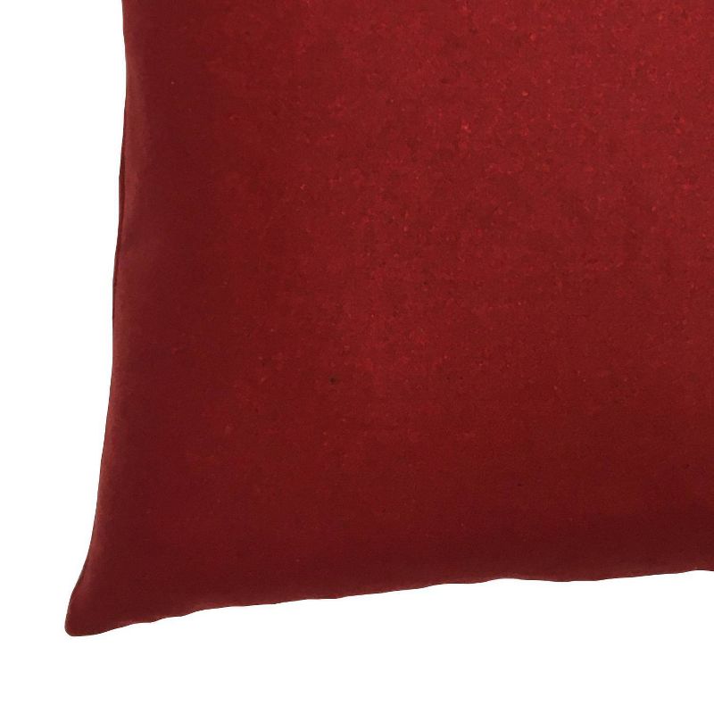 18&#34;x18&#34; Rouge Square Throw Pillow Red - The Pillow Collection, 4 of 6