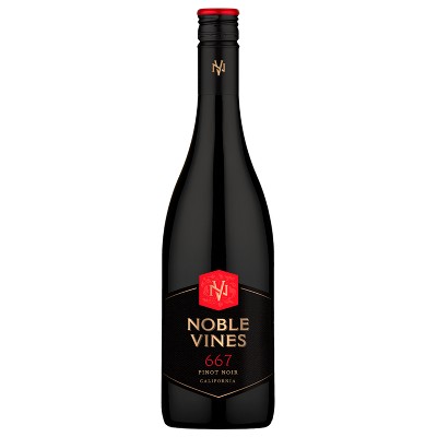 Noble Vines Pinot Noir Red Wine - 750ml Bottle
