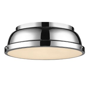 Golden Lighting Duncan Flush Mount - 14" - 1 of 2