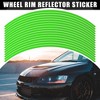 Unique Bargains Fit 17" Wheel Motorcycle Car Bike Wheel Rim Sticker Strips Reflective 16 Pcs - 2 of 4