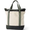 Lands' End Zip Top Canvas Tote Bag - 4 of 4