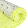 Unique Bargains 2 Pcs Absorbent Soft Thick Shag Bath Mats for Shower Bathtub Spa Floors - 4 of 4