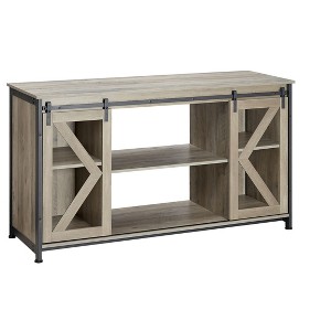 Okak Storage Cabinet with 6 Shelves, Aquarium Stand with Cabinet for Fish Tank Accessories Storage for Living Room, Enterway - 1 of 4