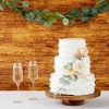 Blue Panda 3 Pack Wood Grain Tablecloths, Disposable Rustic Tablecloth for Birthday Party, 54 x 108 In - 3 of 4