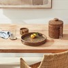 Plum & Post Burma Rattan Serving Tray, Brown - 3 of 4