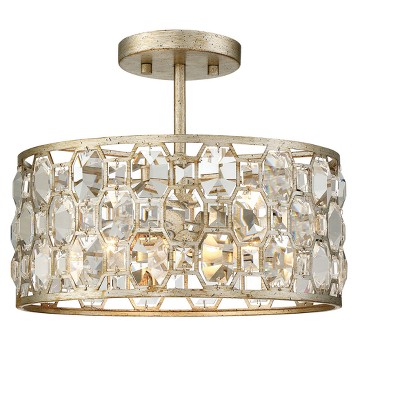 Ceiling Lights Flush Mount Silver Gold - Aurora Lighting