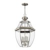 Livex Lighting Monterey 4 - Light Pendant in  Brushed Nickel - 4 of 4