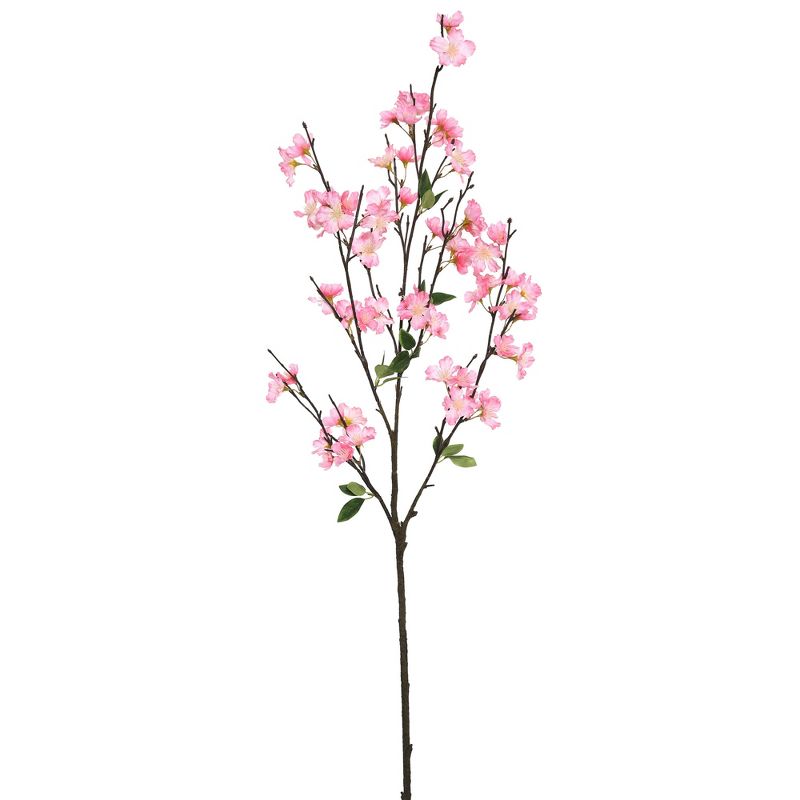 Vickerman 40'' Artificial Pink Cherry Blossom Spray, 3 per Pack., 1 of 5