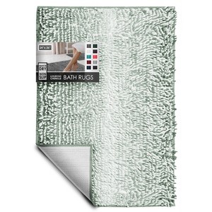 Hearth & Harbor Bathroom Rugs, Machine Washable Chenille Bath Mat for Bathroom - 1 of 4