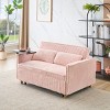 Accent Sofa Couch Modern Convertible Design with USB Ports & Movable Tabletop for Living Room or Guest Room 54"W - 3irtyhousy - 2 of 4