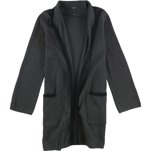 Alfani Womens Eyelash-Trim Long Cardigan Sweater - 1 of 2