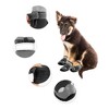 Unique Bargains Pet Footwear Dog Boots Black 4 Pcs - 3 of 4