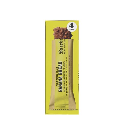 Barebells Banana Bread Nutrition Bars Protein Bars - 20g Protein - 7.76oz/4pk