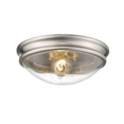 Millennium Lighting 1 - Light Flush Mount in  Brushed Nickel