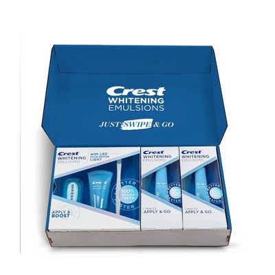 Crest Whitening Emulsions Smile Booster Kit - Trial Size