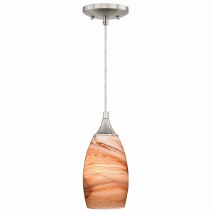 Vaxcel Milano 1 - Light Pendant in  Satin Nickel - 1 of 4