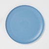 16pc Plastic Dishware Set Blue - Room Essentials™: Bpa-free Dinnerware ...