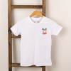 The Juniper Shop Patriotic Cherries Coquette Youth Short Sleeve Tee - 2 of 3
